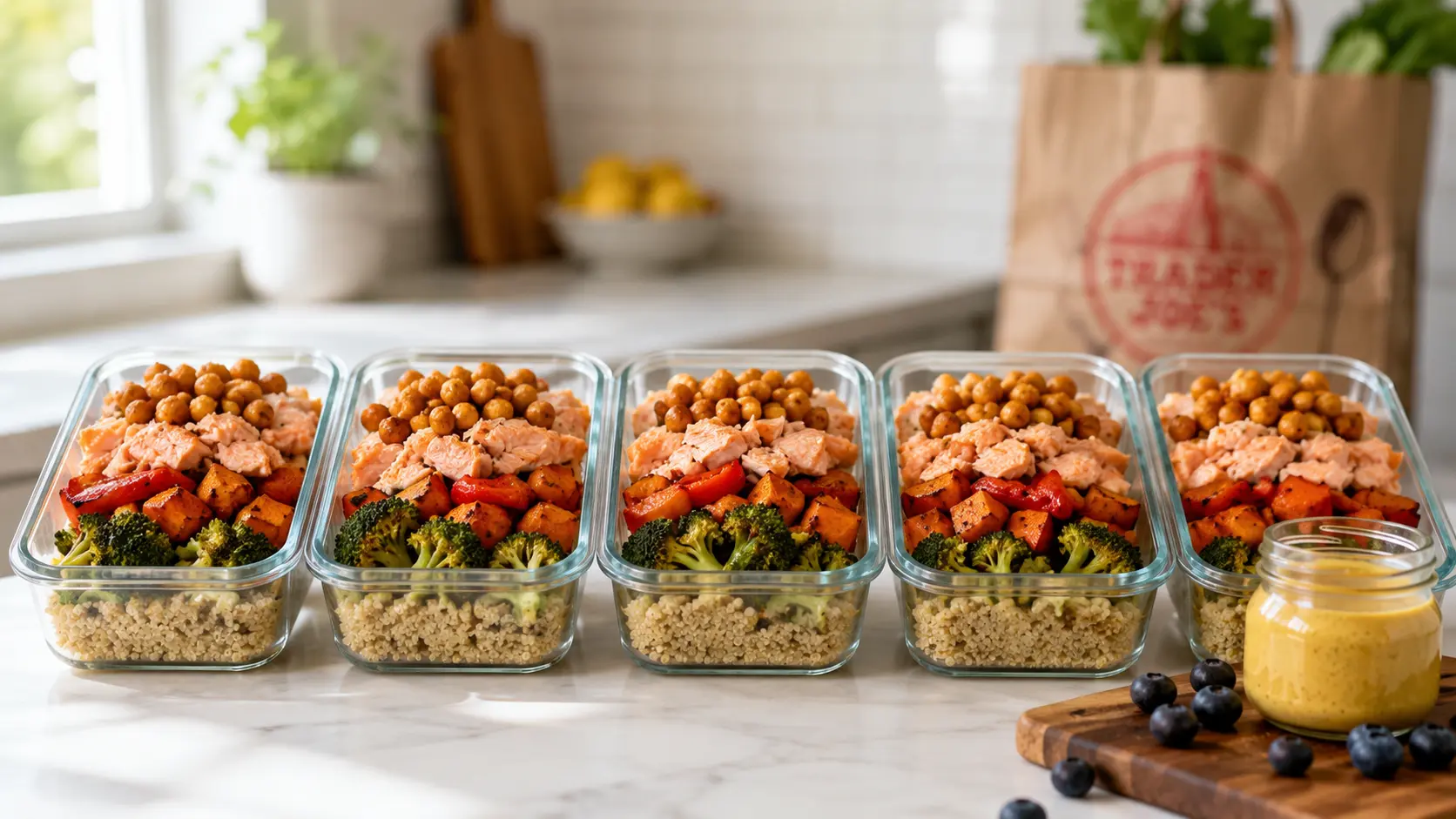 My 1-Hour Sunday Anti-Inflammatory Meal Prep (5 Days of Joint-Friendly Lunches)