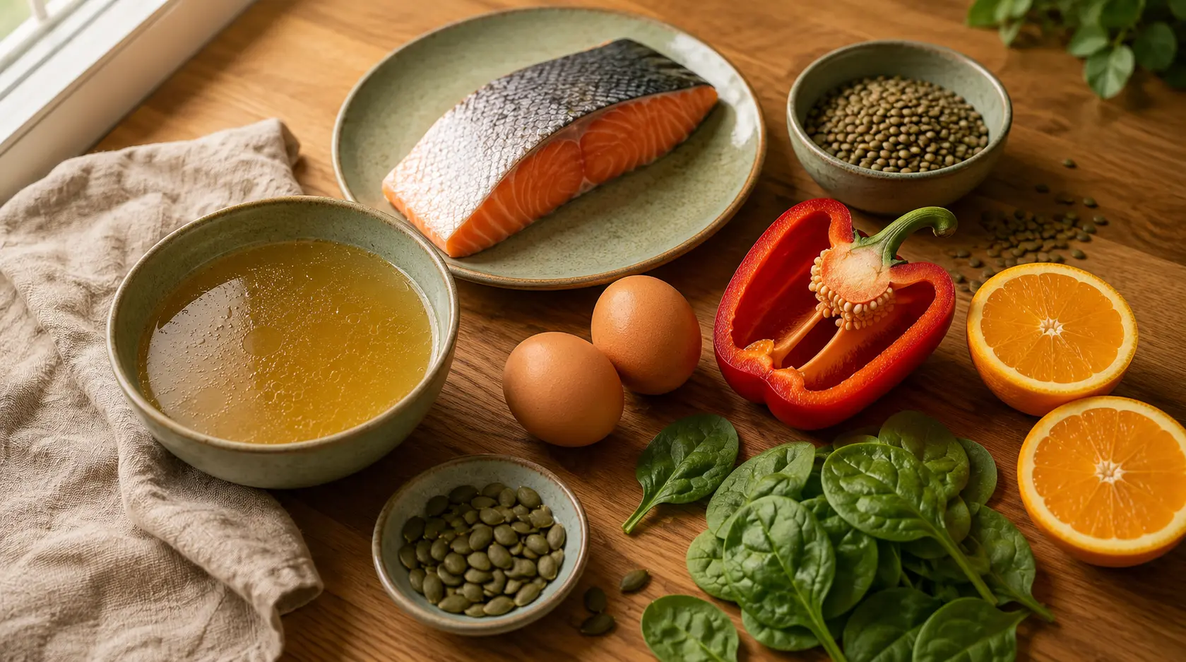 8 Everyday Collagen Foods for Joints, Skin and Hair