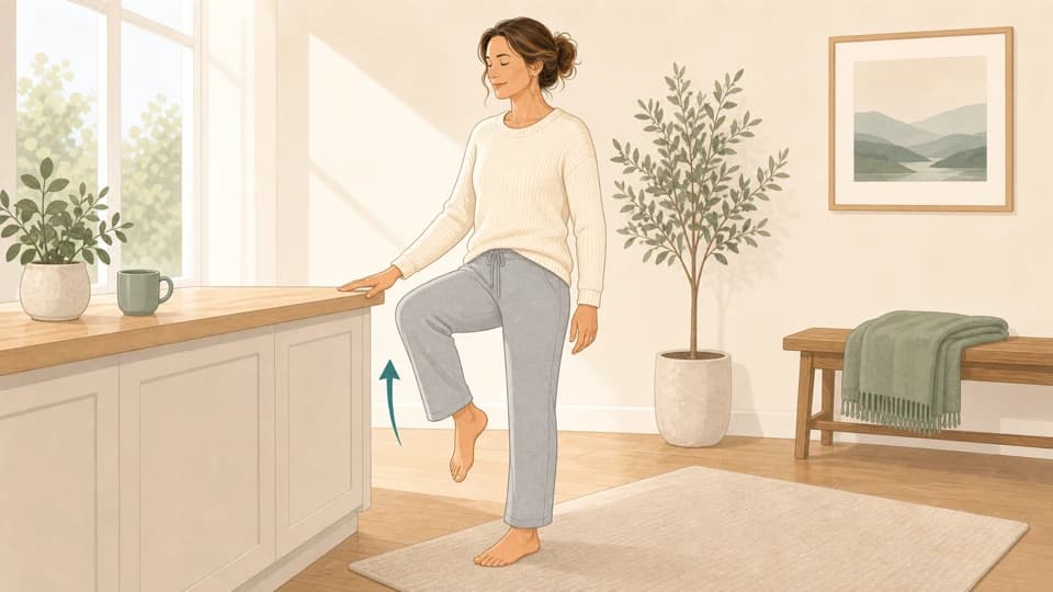 Illustration of Emma doing a counter march